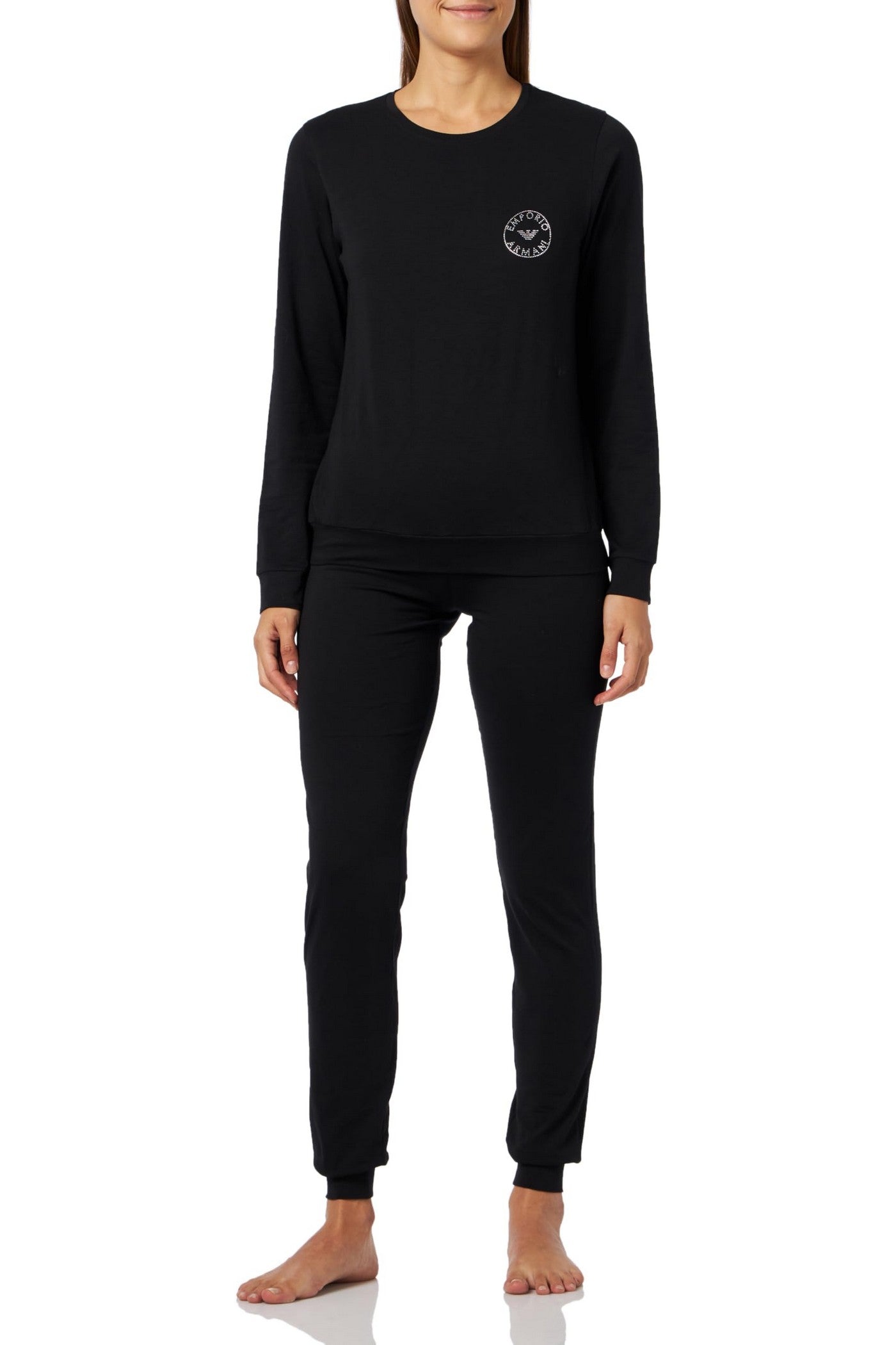 Бавовняна піжама 103040347 black