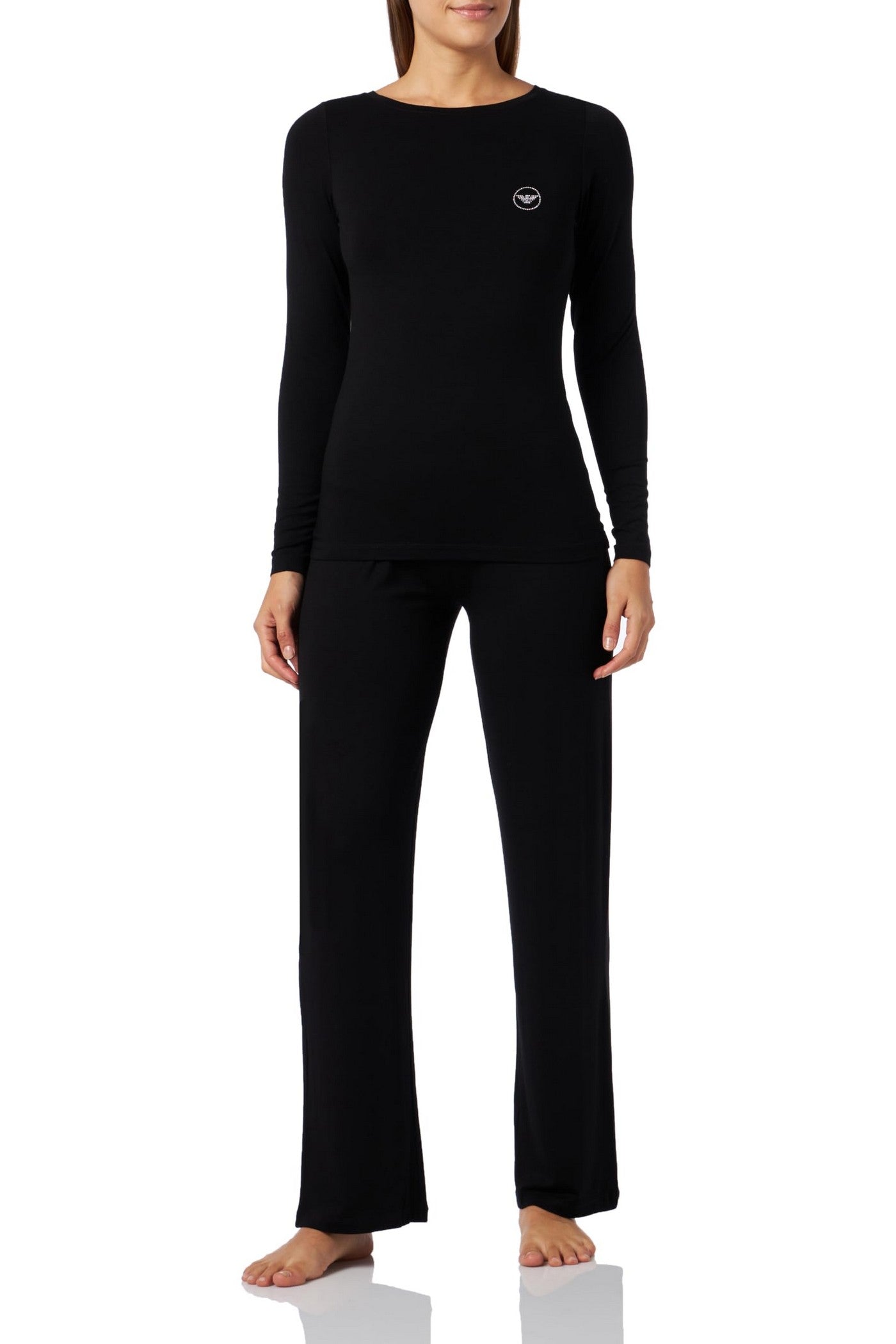 Піжама з віскози 937993832 black