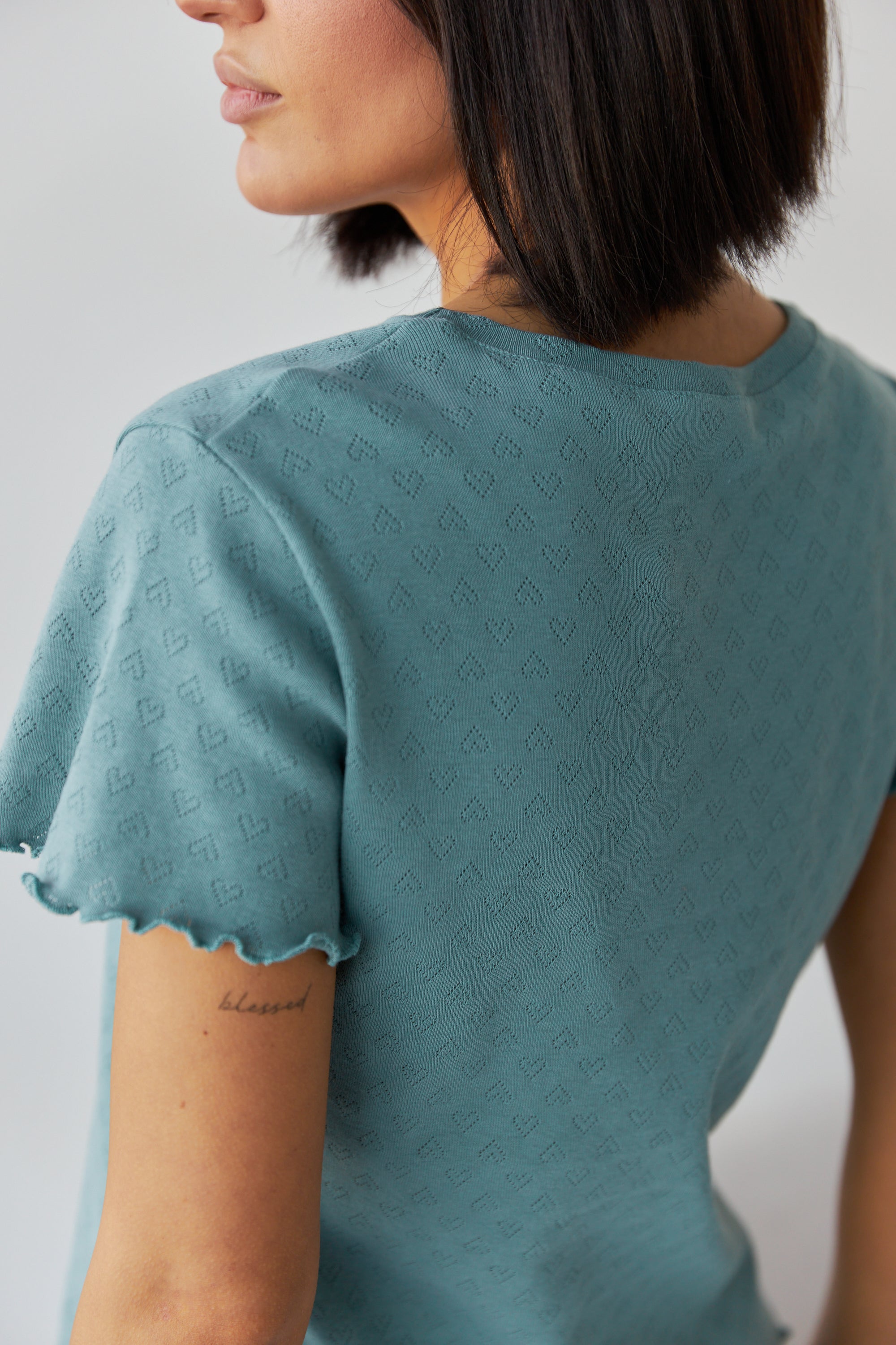 Трикотажная пижама 0355/356 dark azure