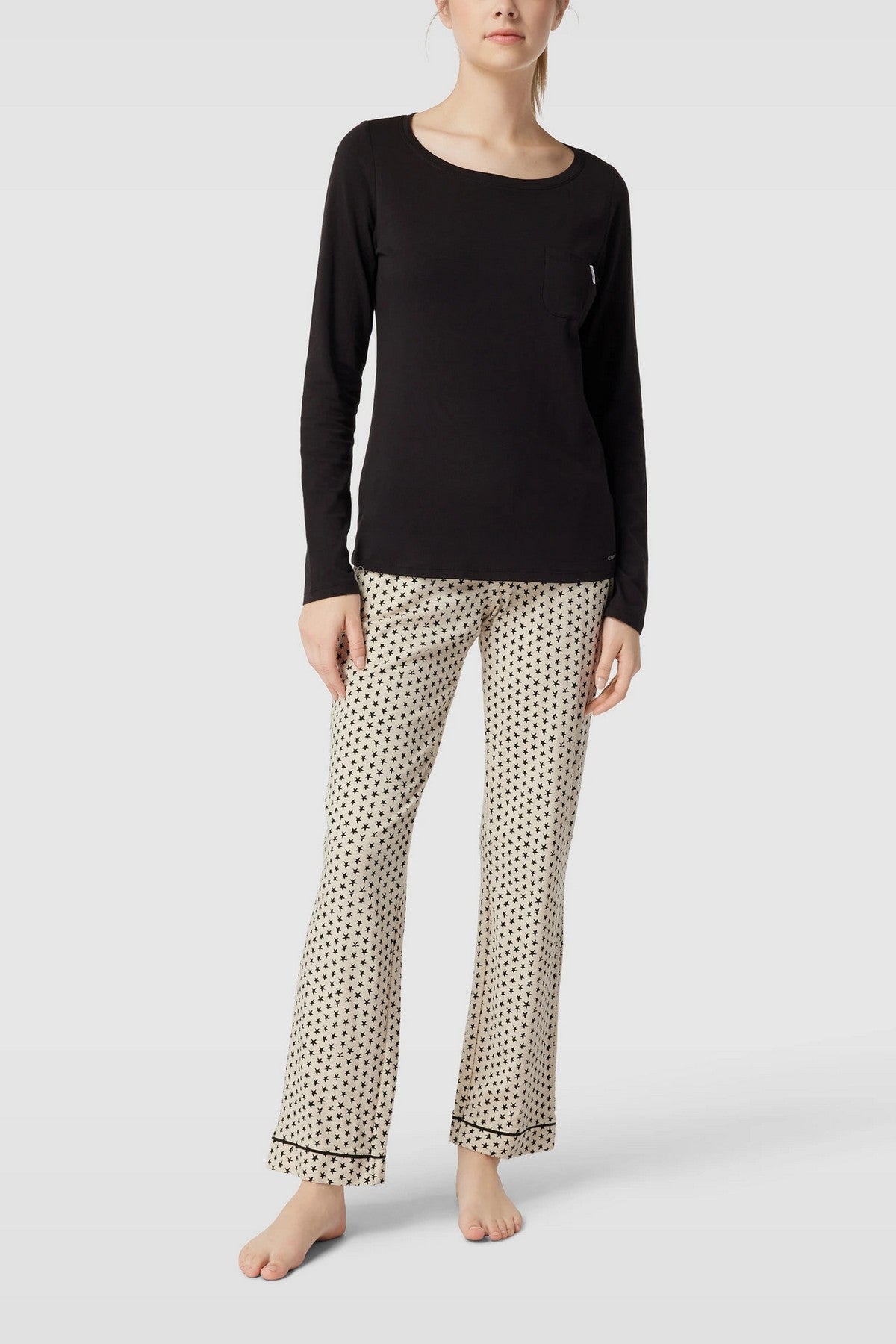 Бавовняна піжама 219459792 black