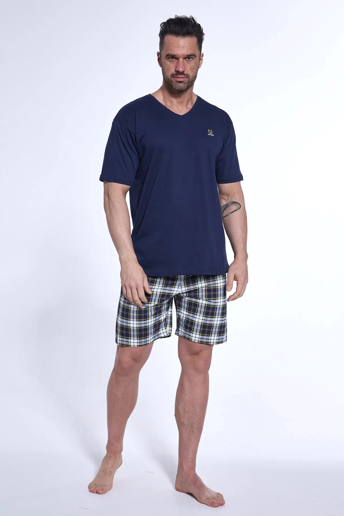 Хлопковая мужская пижама 326/181 Nature