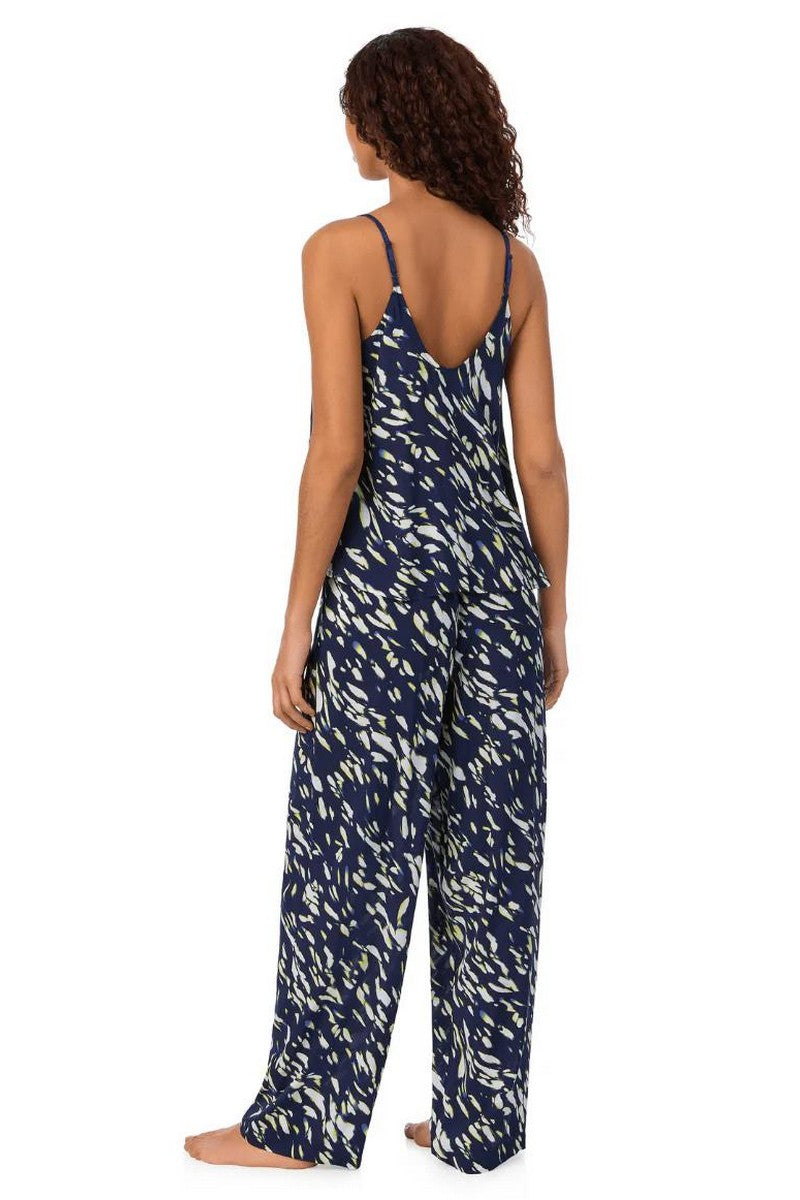 Пижама из вискозы YI80052 454 bleu print