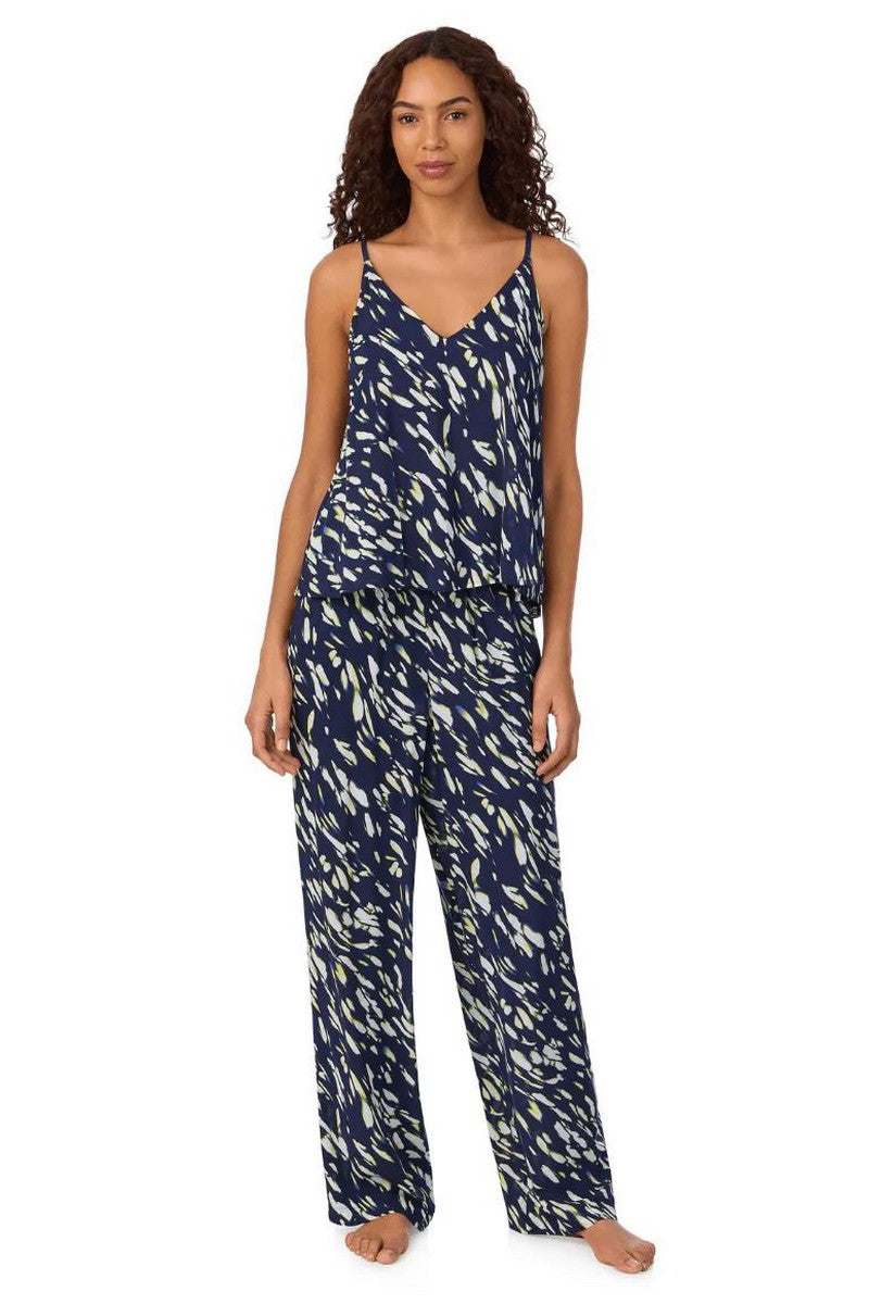 Пижама из вискозы YI80052 454 bleu print