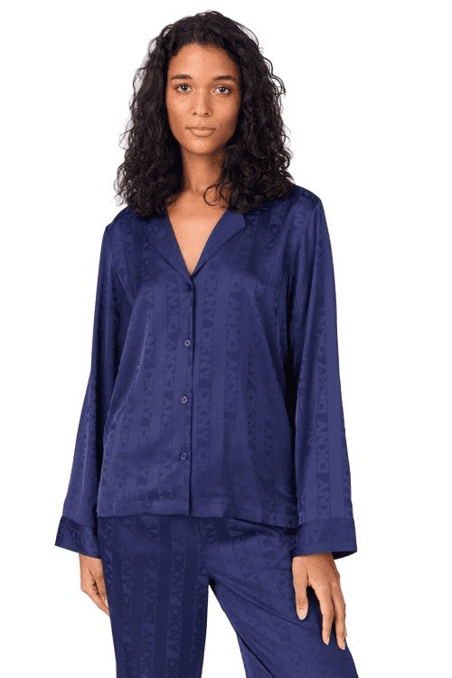 Атласная пижама YI80081 407 stripe