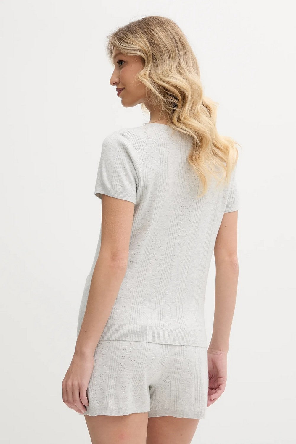 Пижама с шортами YI90050 037 grey