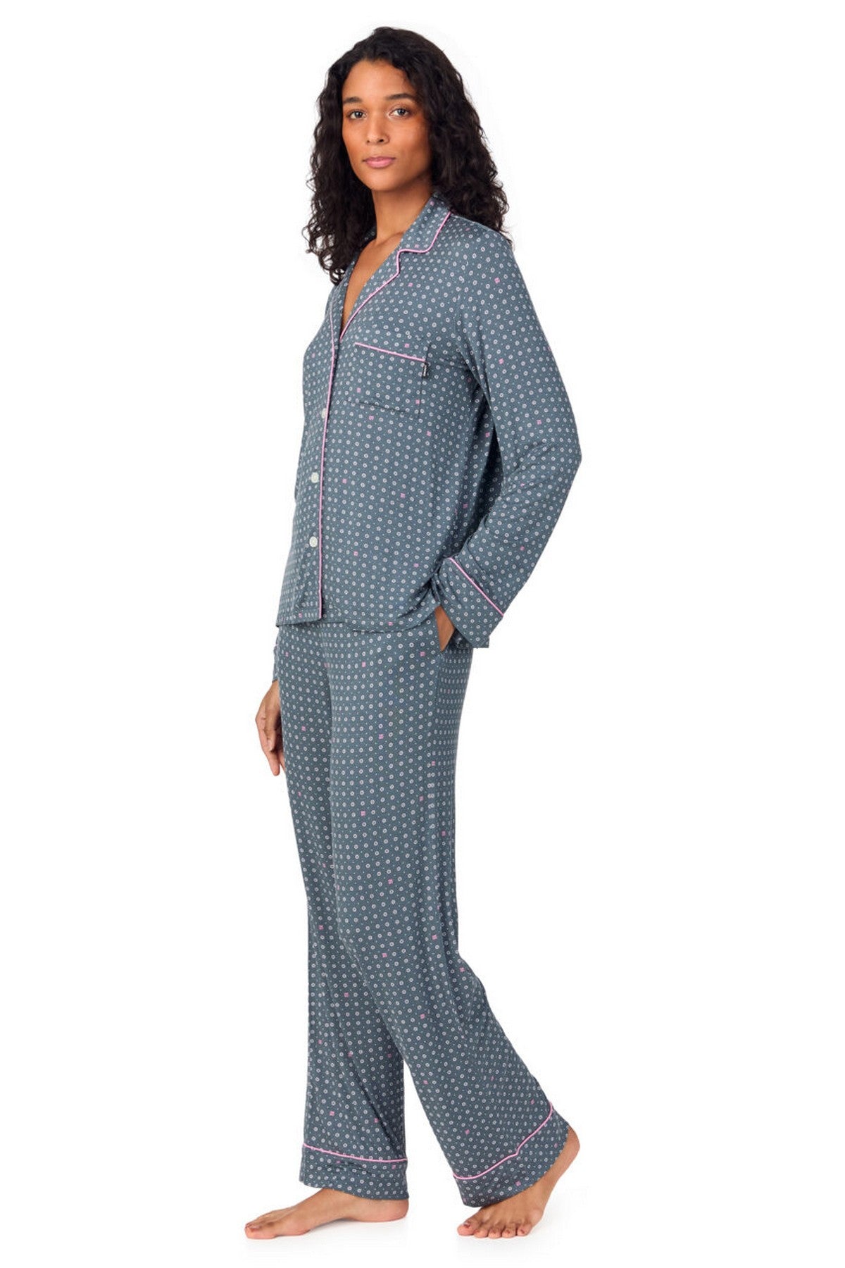 Пижама из вискозы YI90084 068 grey