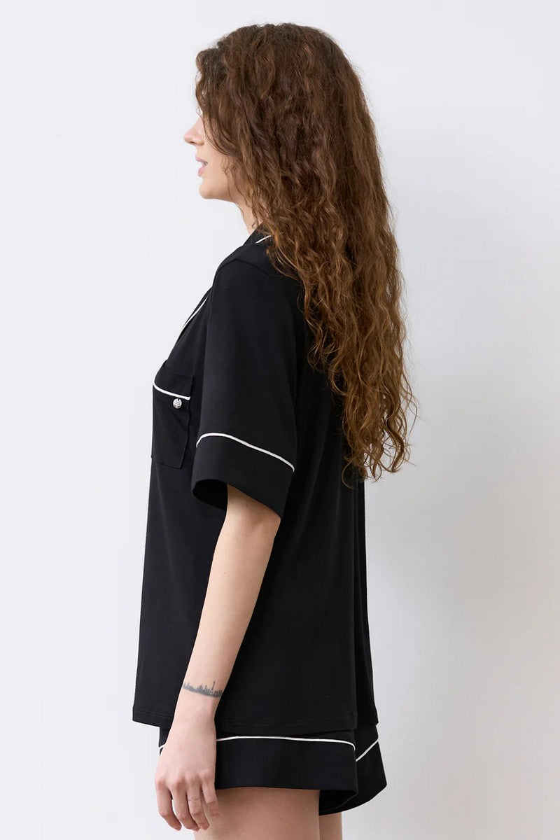 Пижама из бамбука 02115 black