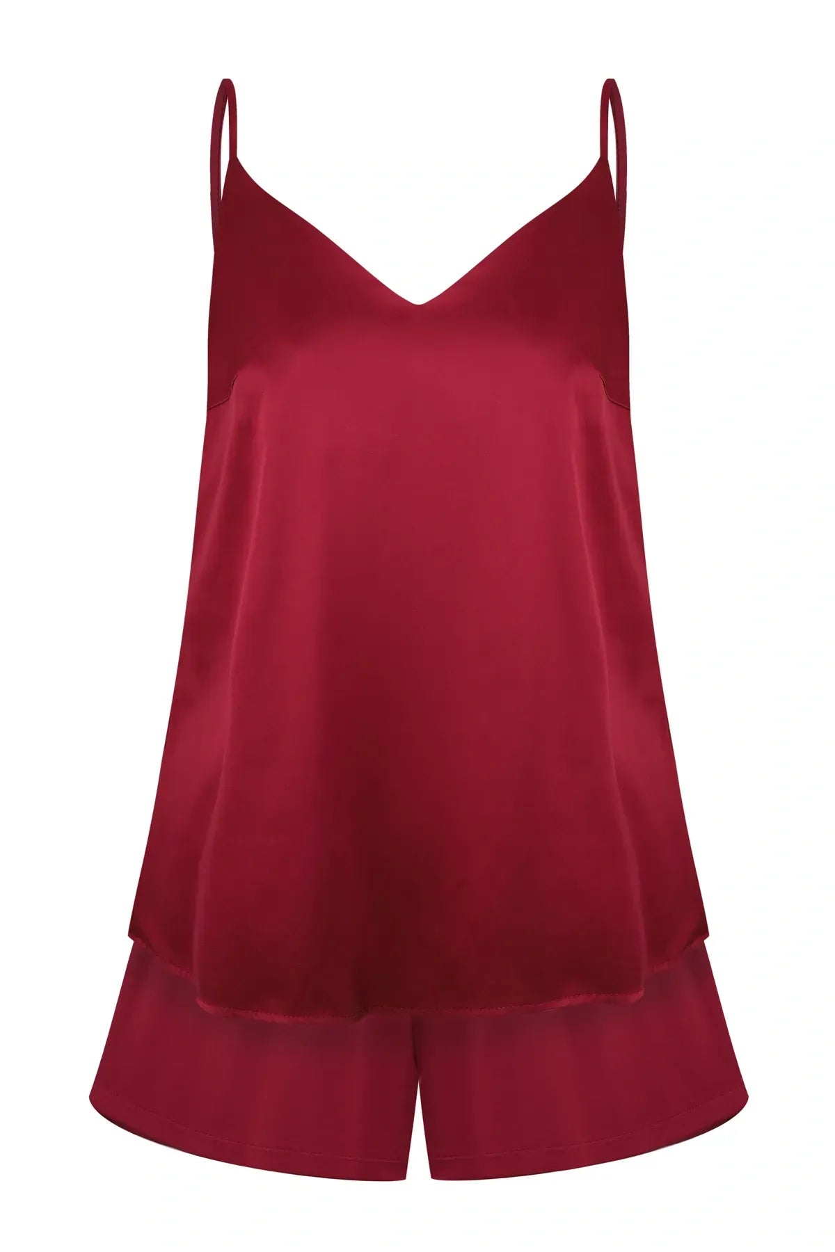 Пижама из шелксатина S03400 bordo