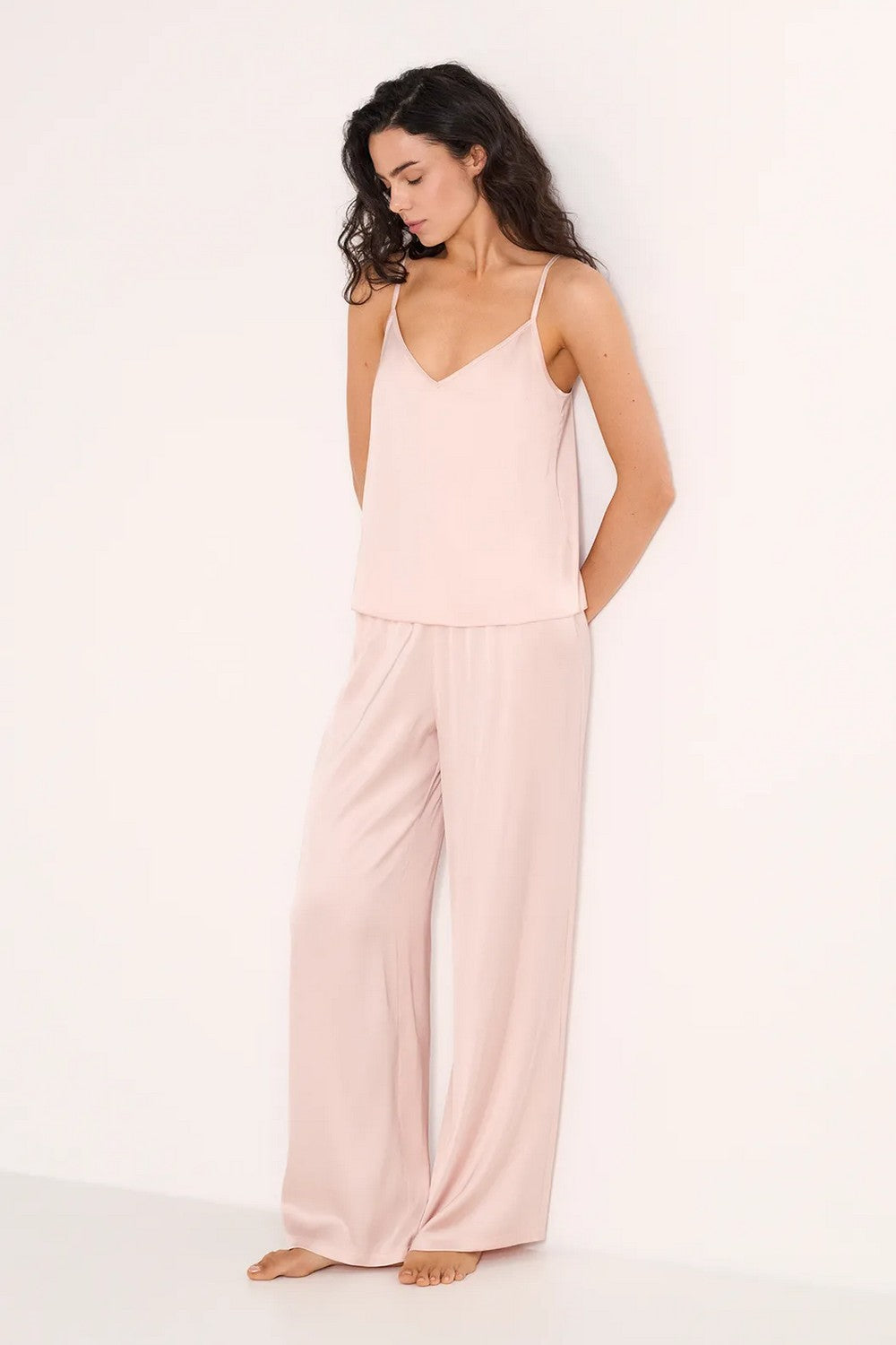 Піжама з віскози LPS 4788/02/01 Silk Harmony Powder rose Ellen