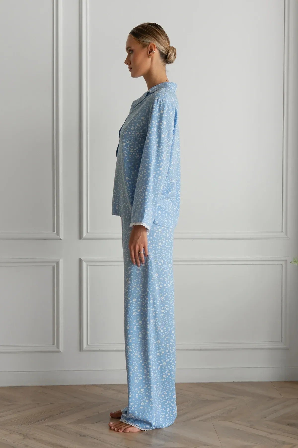 Пижама из штапеля на пуговицах Felicity VS0075-04-69