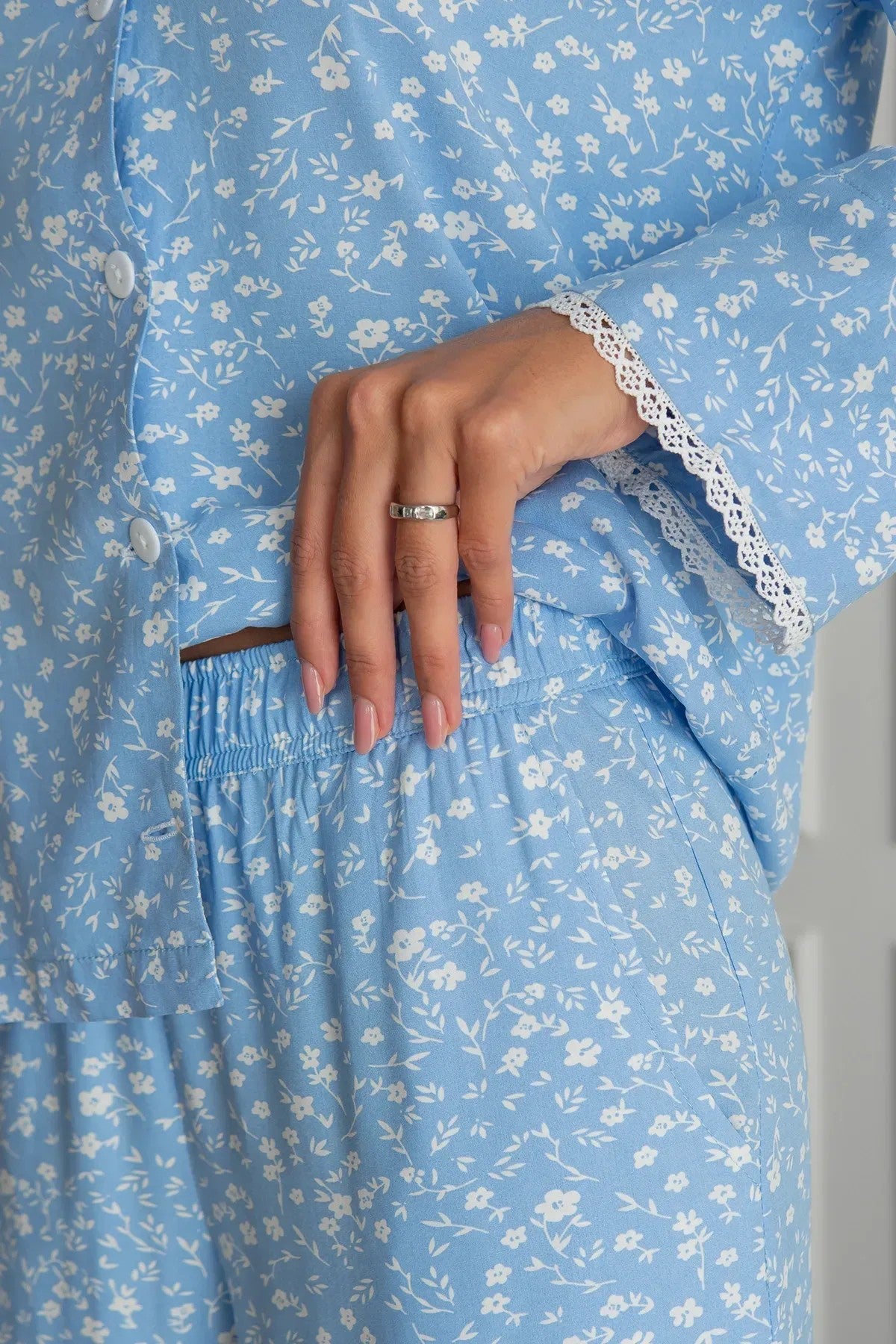 Пижама из штапеля на пуговицах Felicity VS0075-04-69