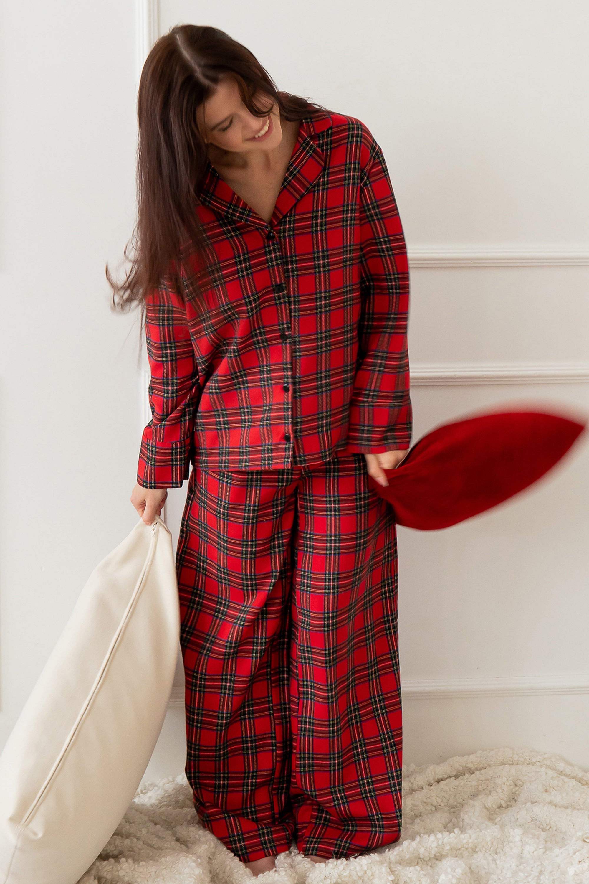 Фланелевая пижама Present FL0073-88-69