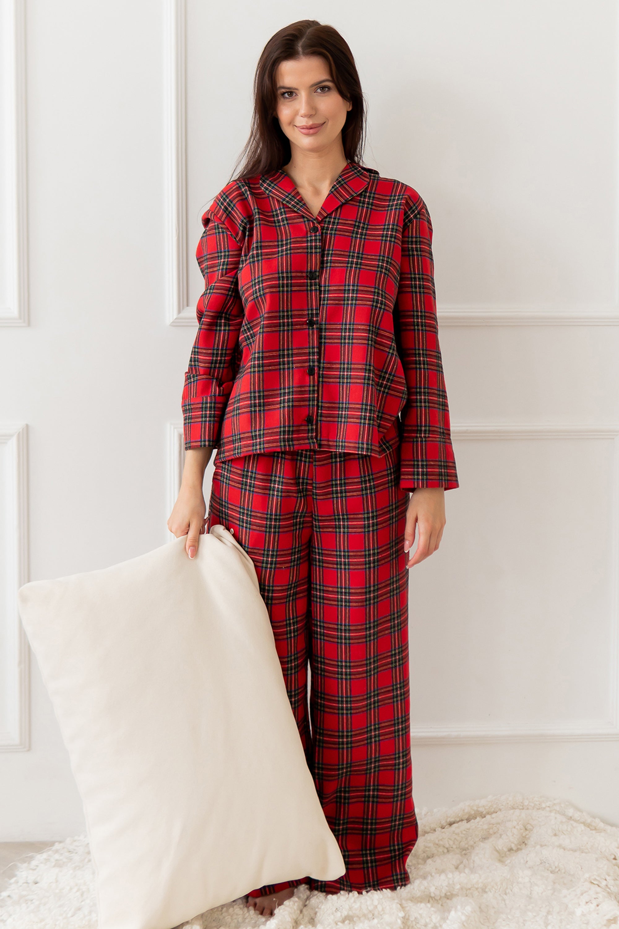 Фланелевая пижама Present FL0073-88-69