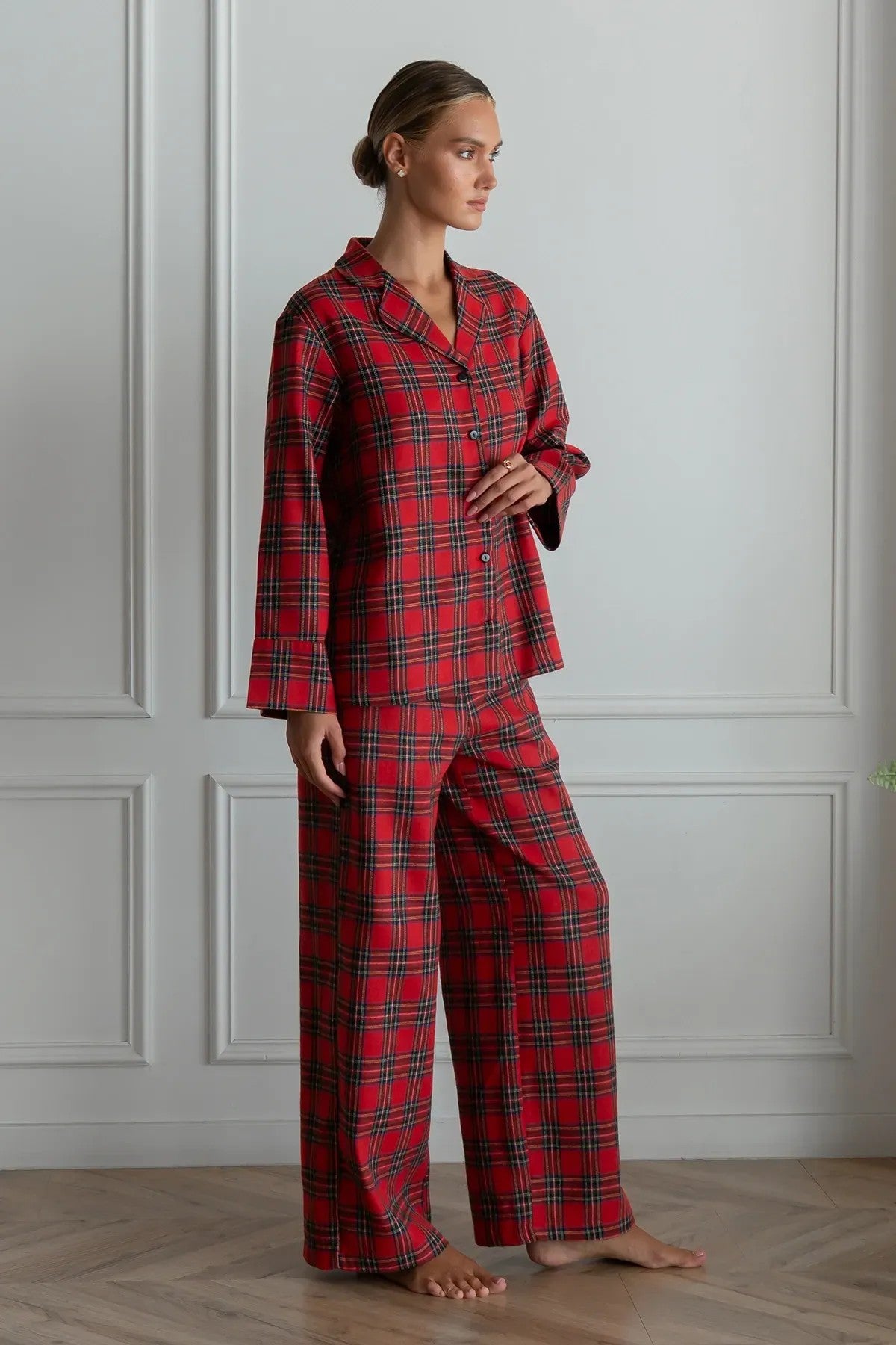 Фланелевая пижама Present FL0073-88-69