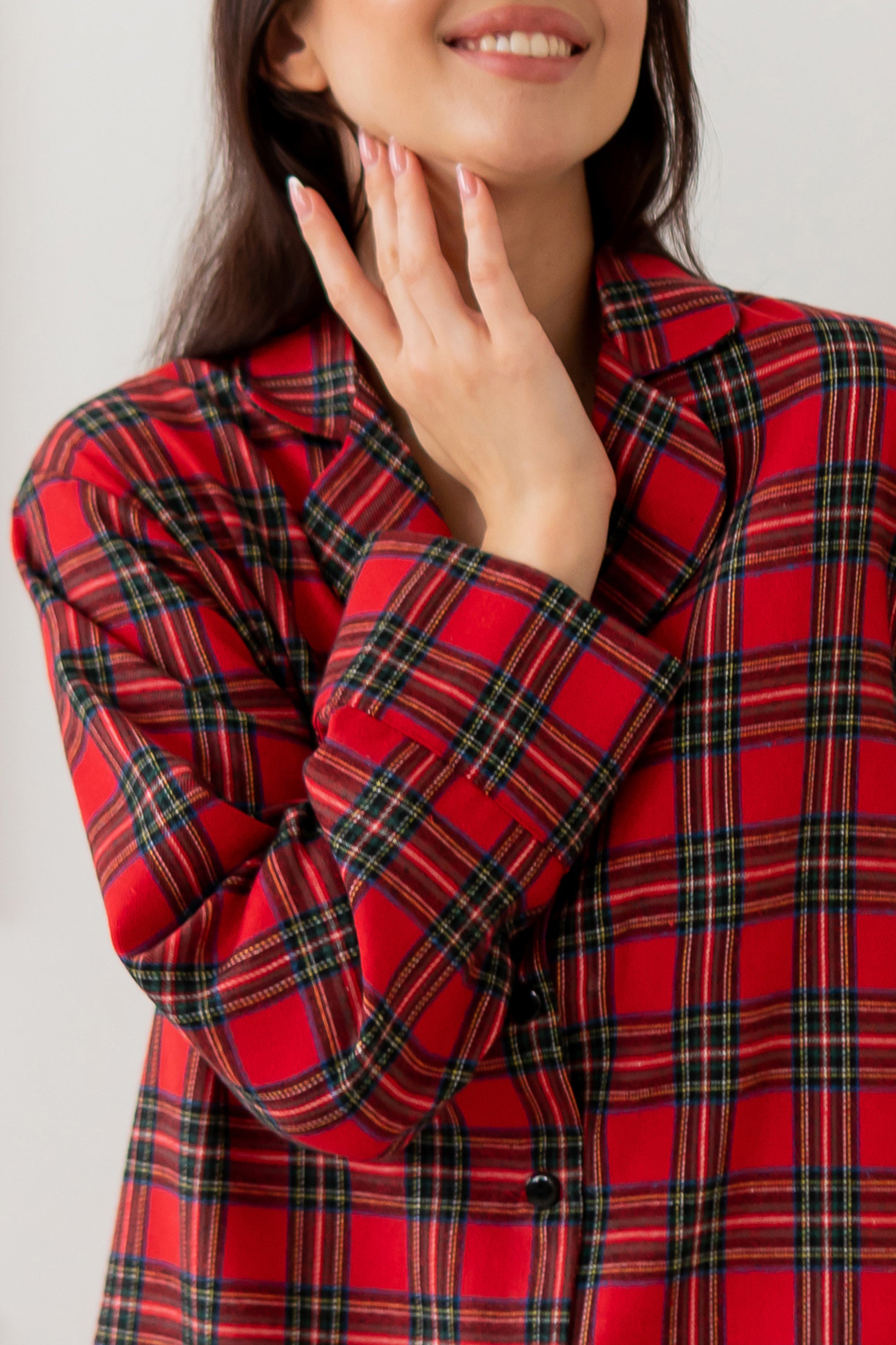 Фланелевая пижама Present FL0073-88-69