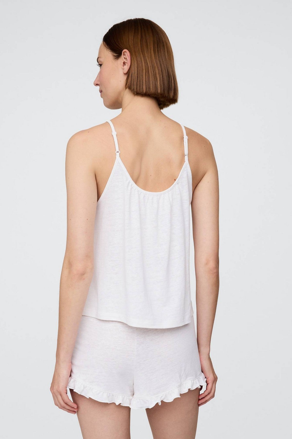 Пижама с рюшами 263491305 white