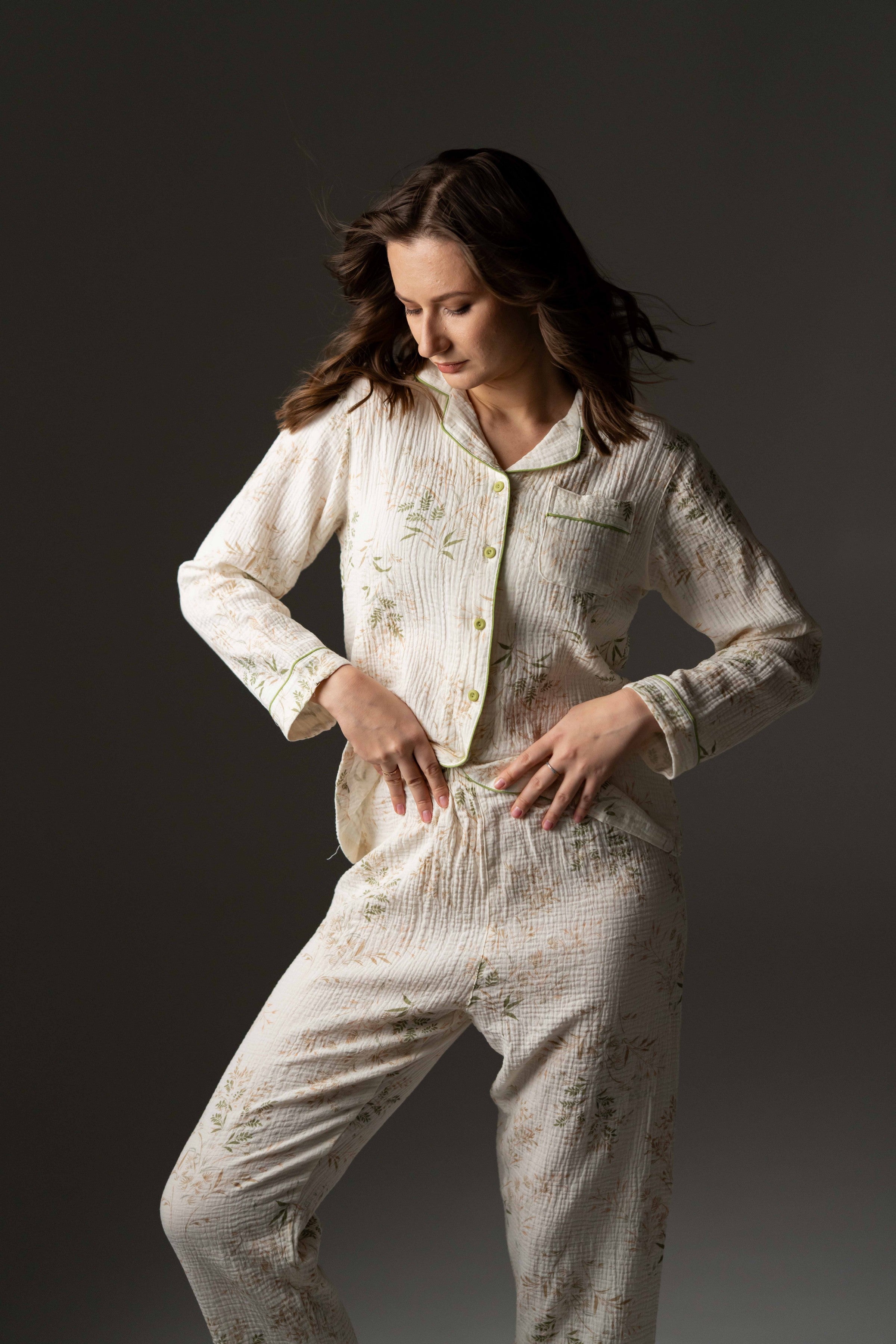 Пижама из муслина 25064