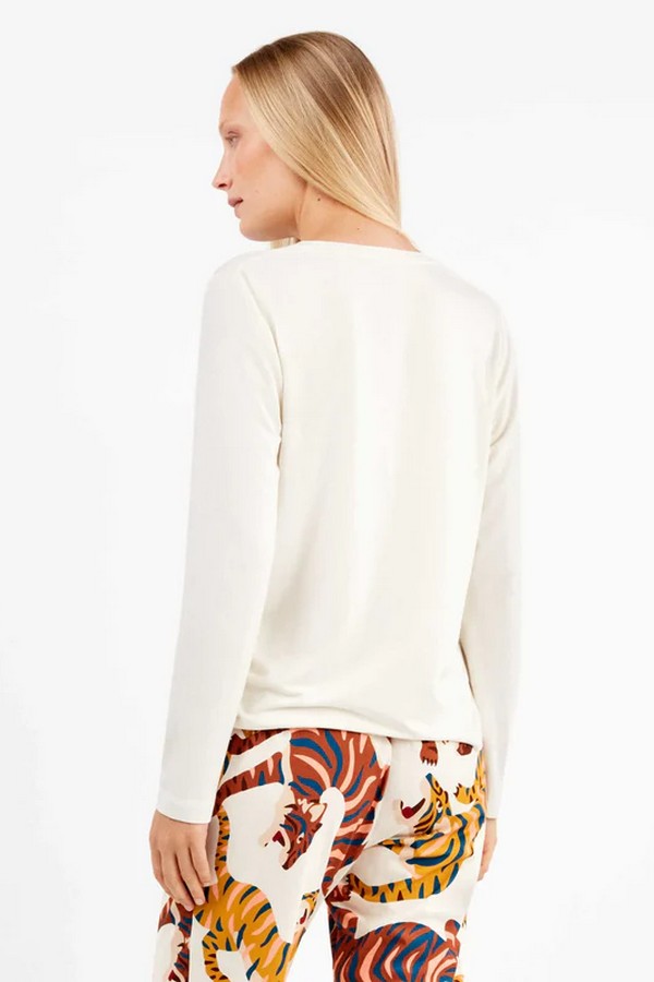 Пижама из вискозы 2/20306 milk