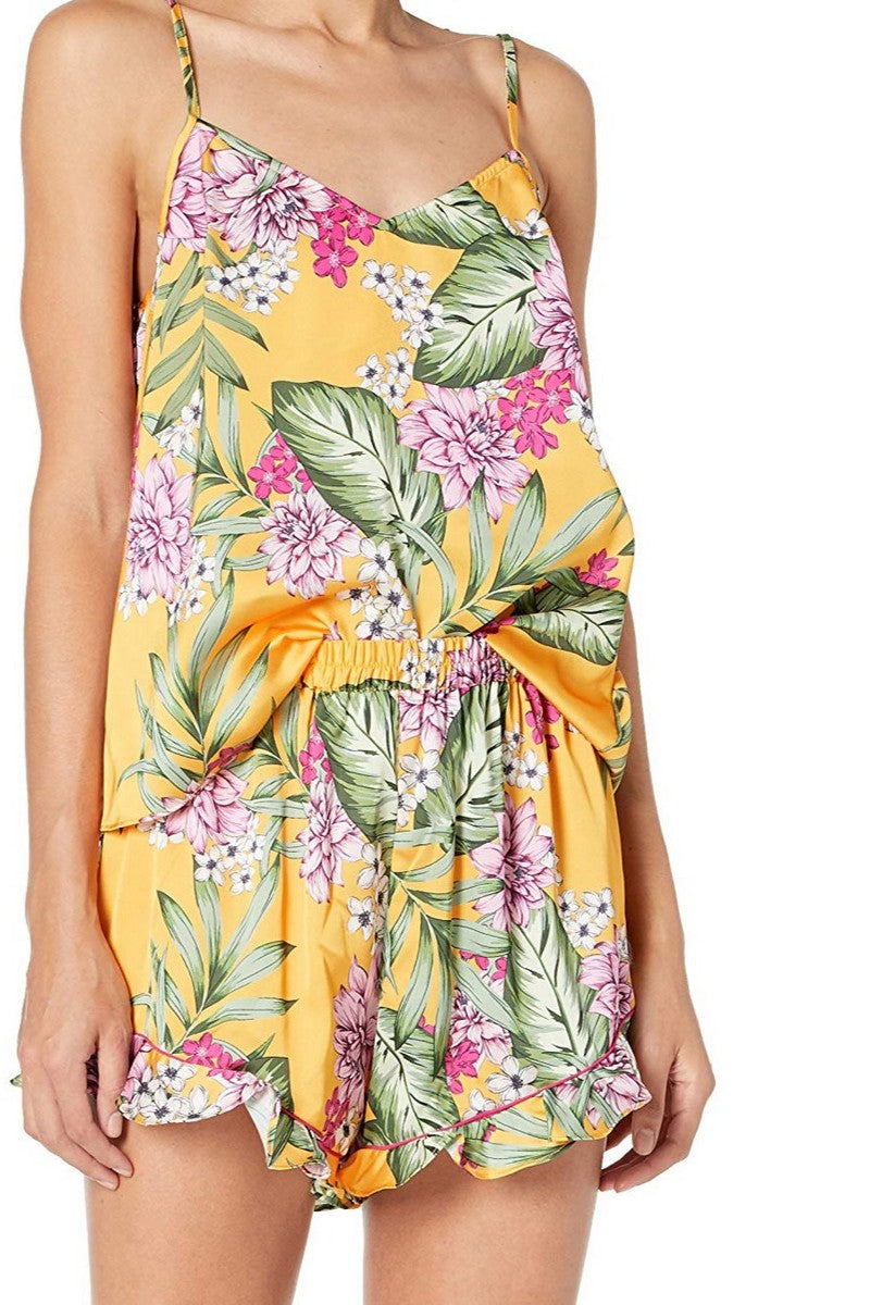 Пижама с шортами 74985242 yellow