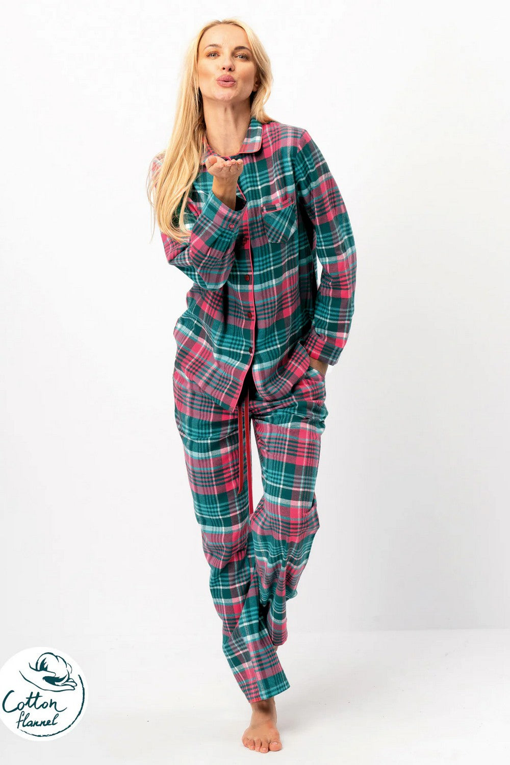 Фланелевая пижама LNS 419 multicolor