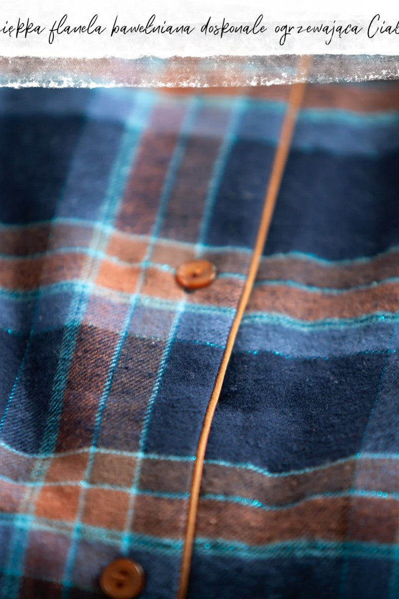 Фланелевая пижама LNS 431