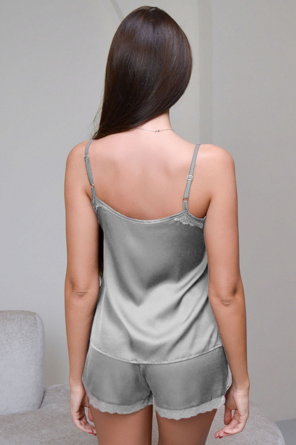 Атласная пижама 1561/65034