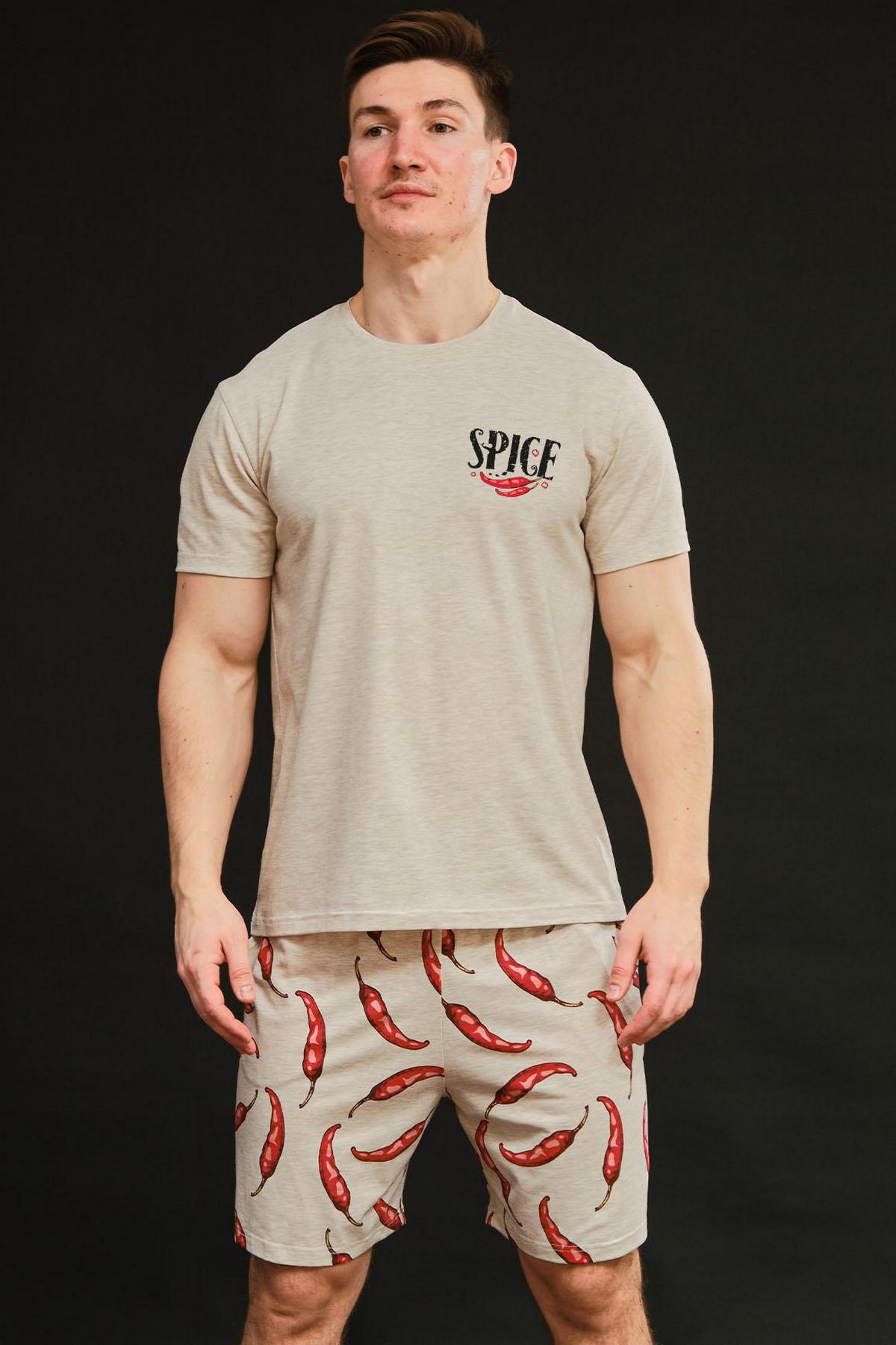 Мужская хлопковая пижама 1211/16146