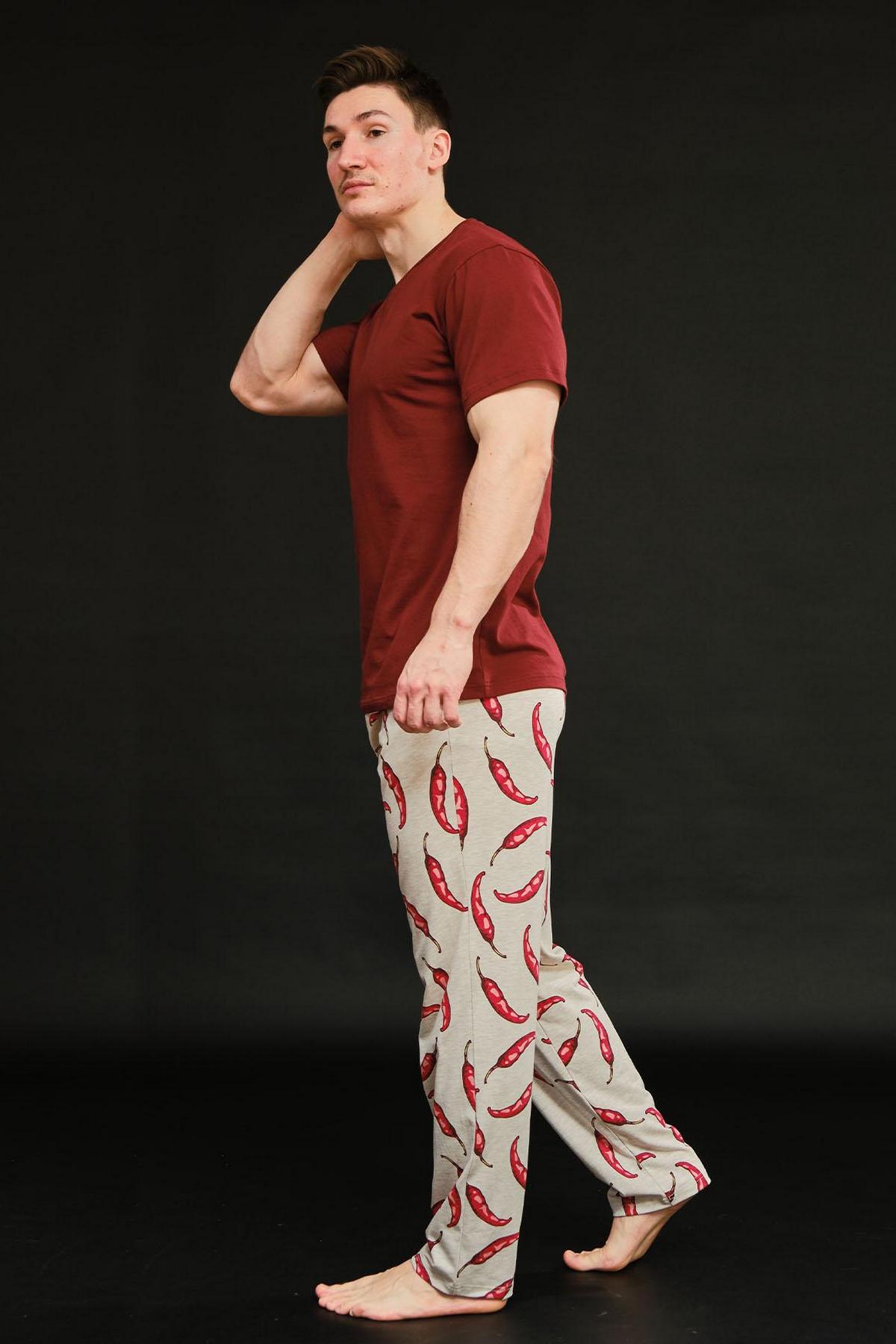 Мужская хлопковая пижама 653/16145