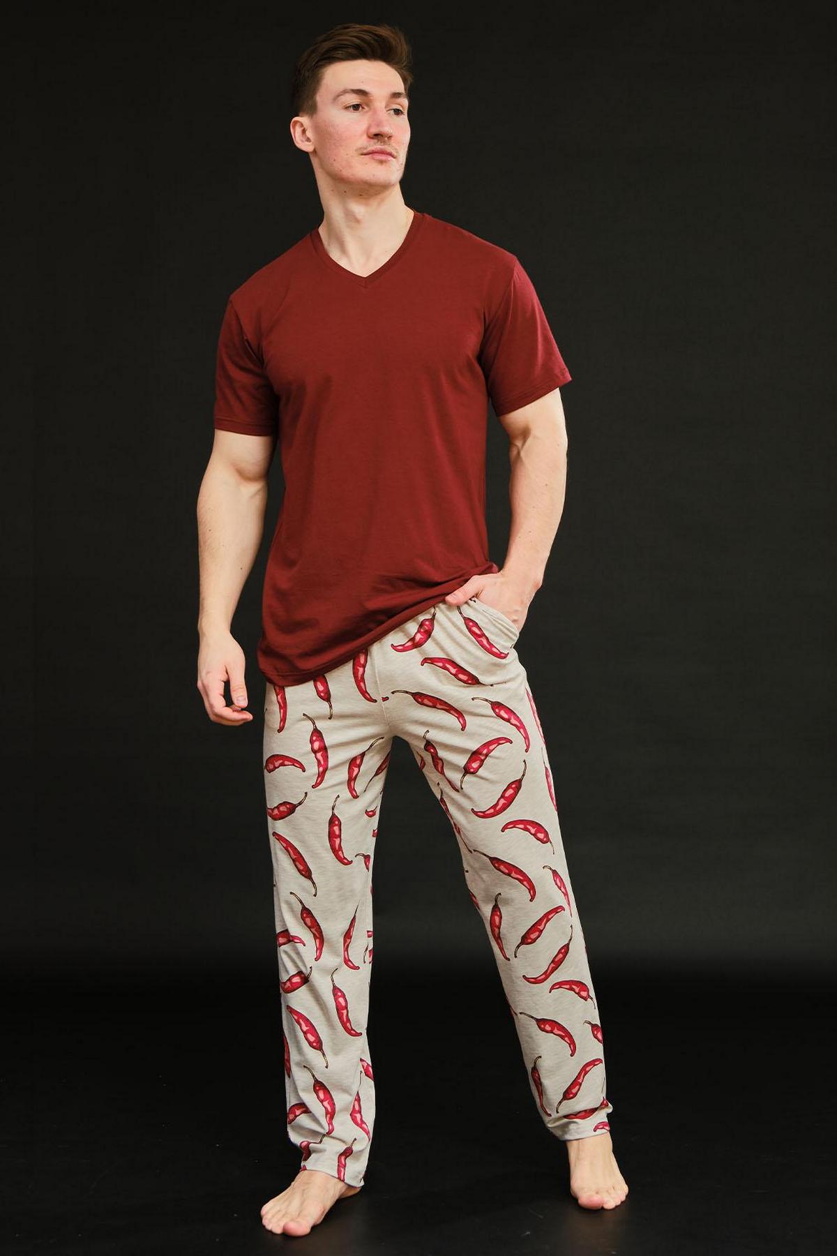 Мужская хлопковая пижама 653/16145