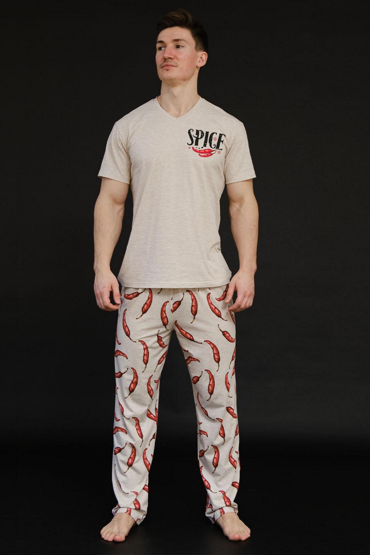 Мужская хлопковая пижама 653/16146