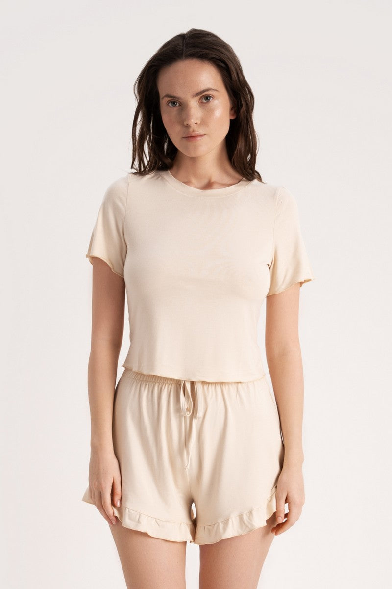 Пижама из вискозы LP-043 Ronda milk