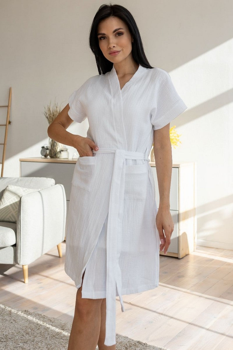 Комплект для дома из муслина Кб1808п white