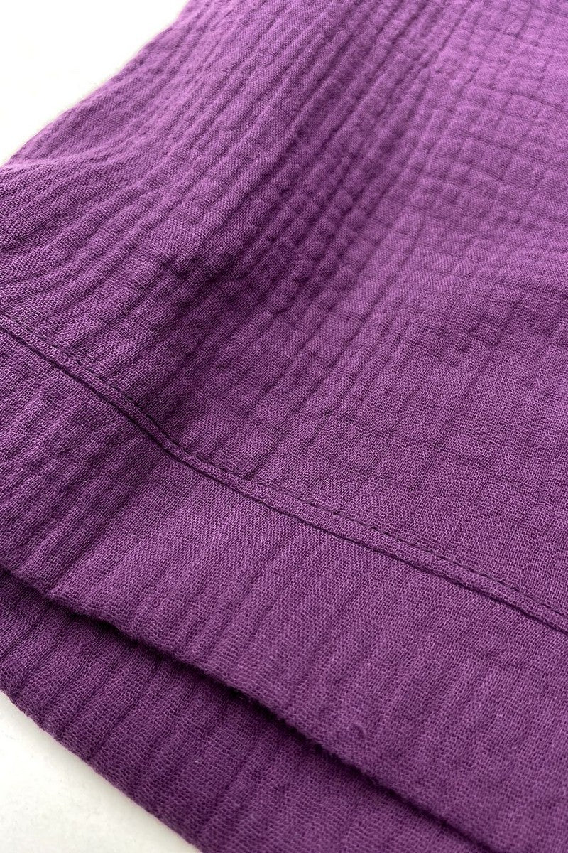 Пижама из муслина Псл1808 plum