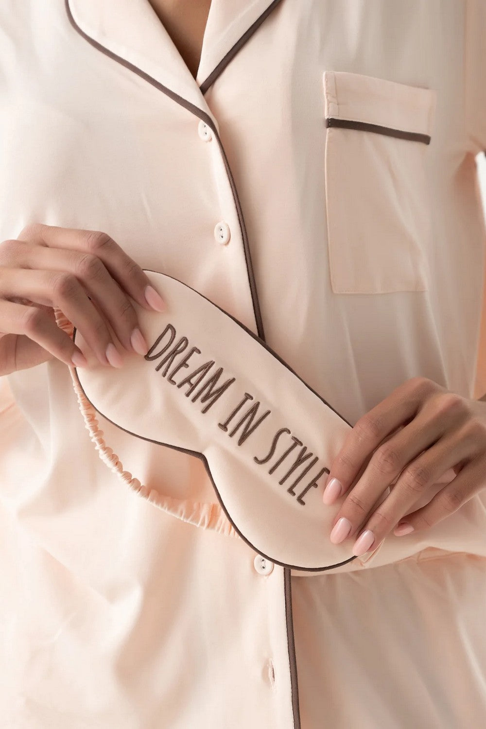 Піжама з бамбука 251207-07 Classy Morning peach powder