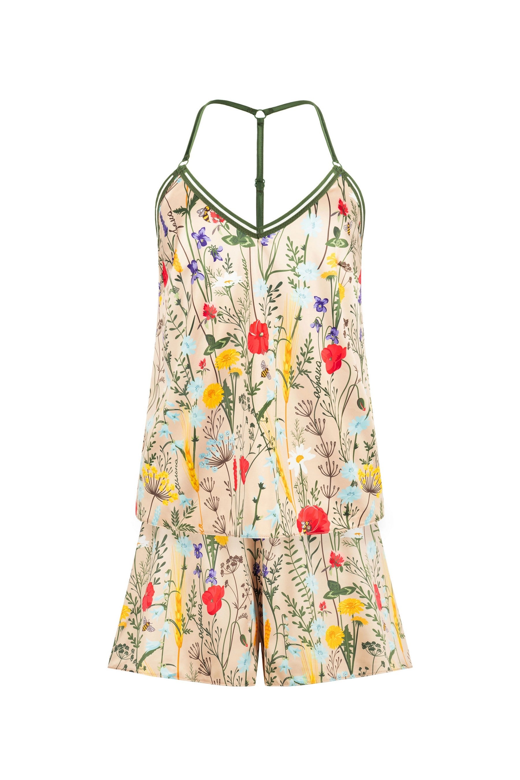 Пижама из сатина 806-6817 312 flower