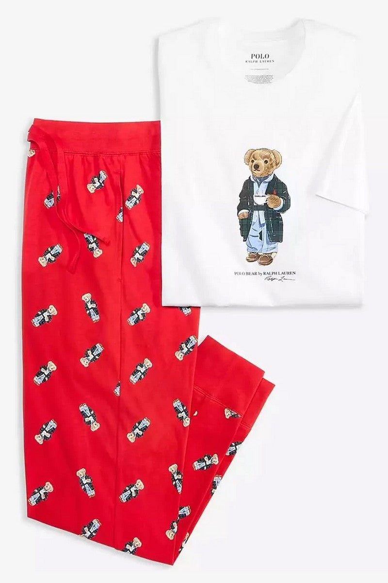 Мужская пижама 190335178 white/red