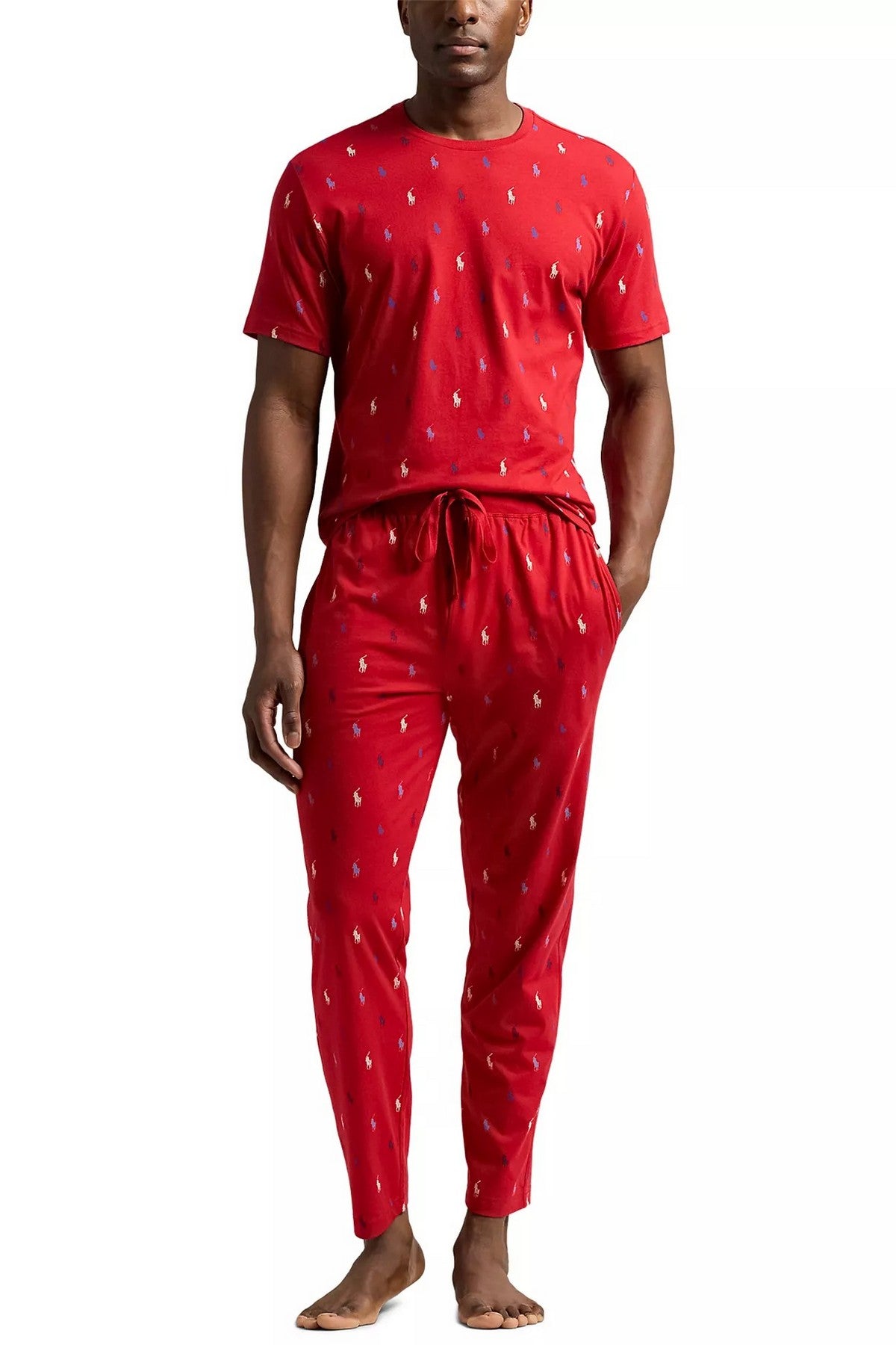 Мужская пижама 36215429 red