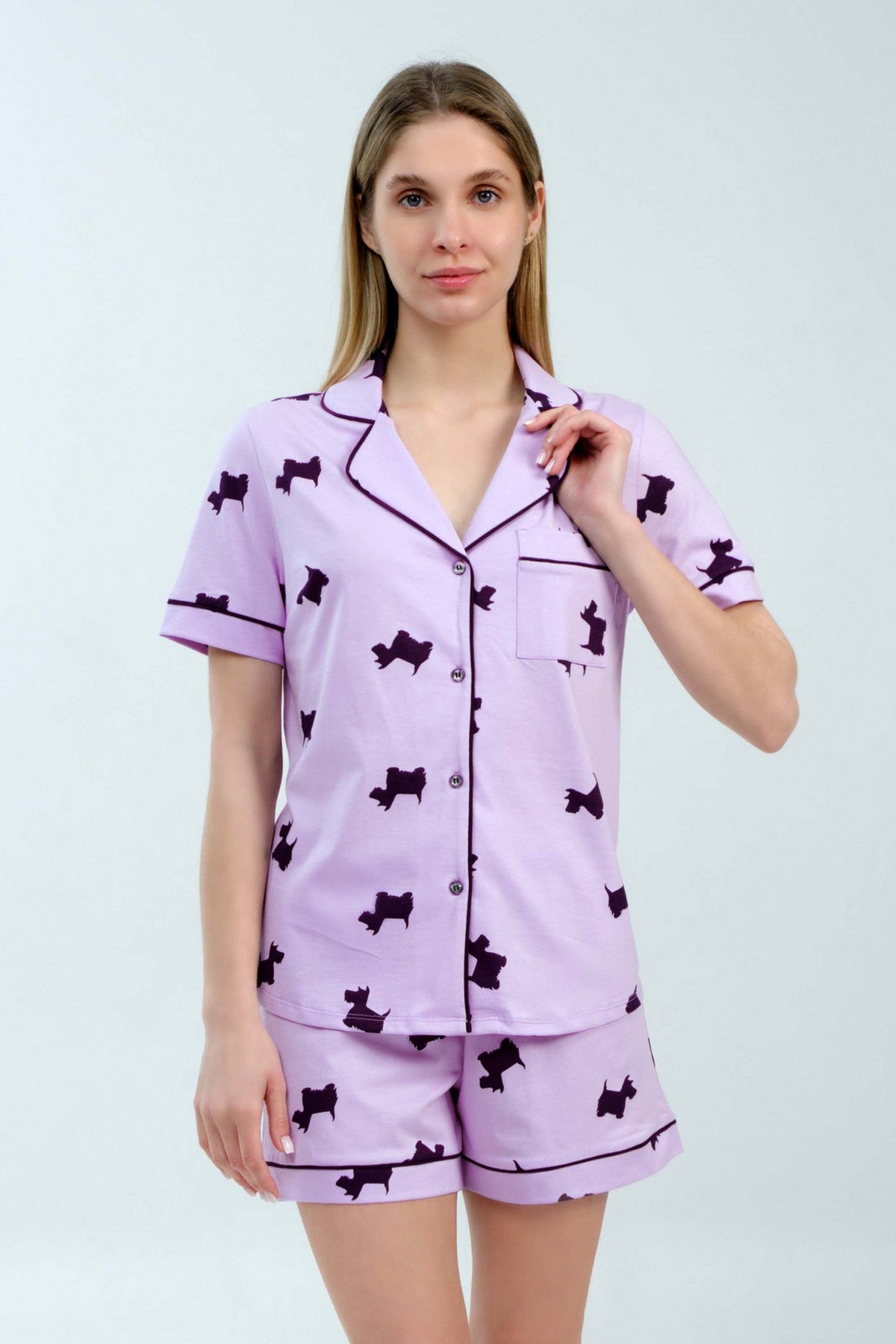 Хлопковая пижама 1694/12062