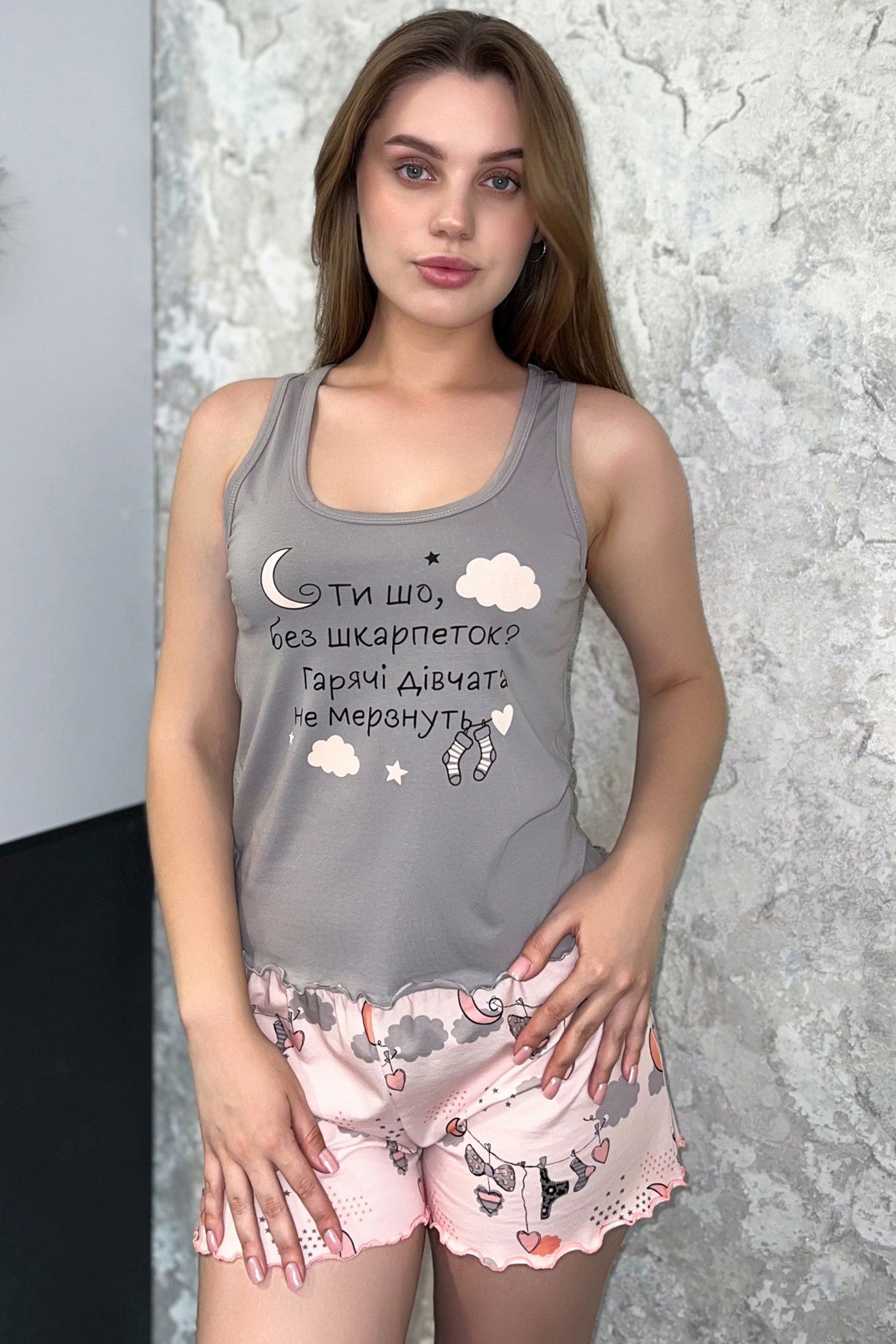 Хлопковая пижама 1842/16940