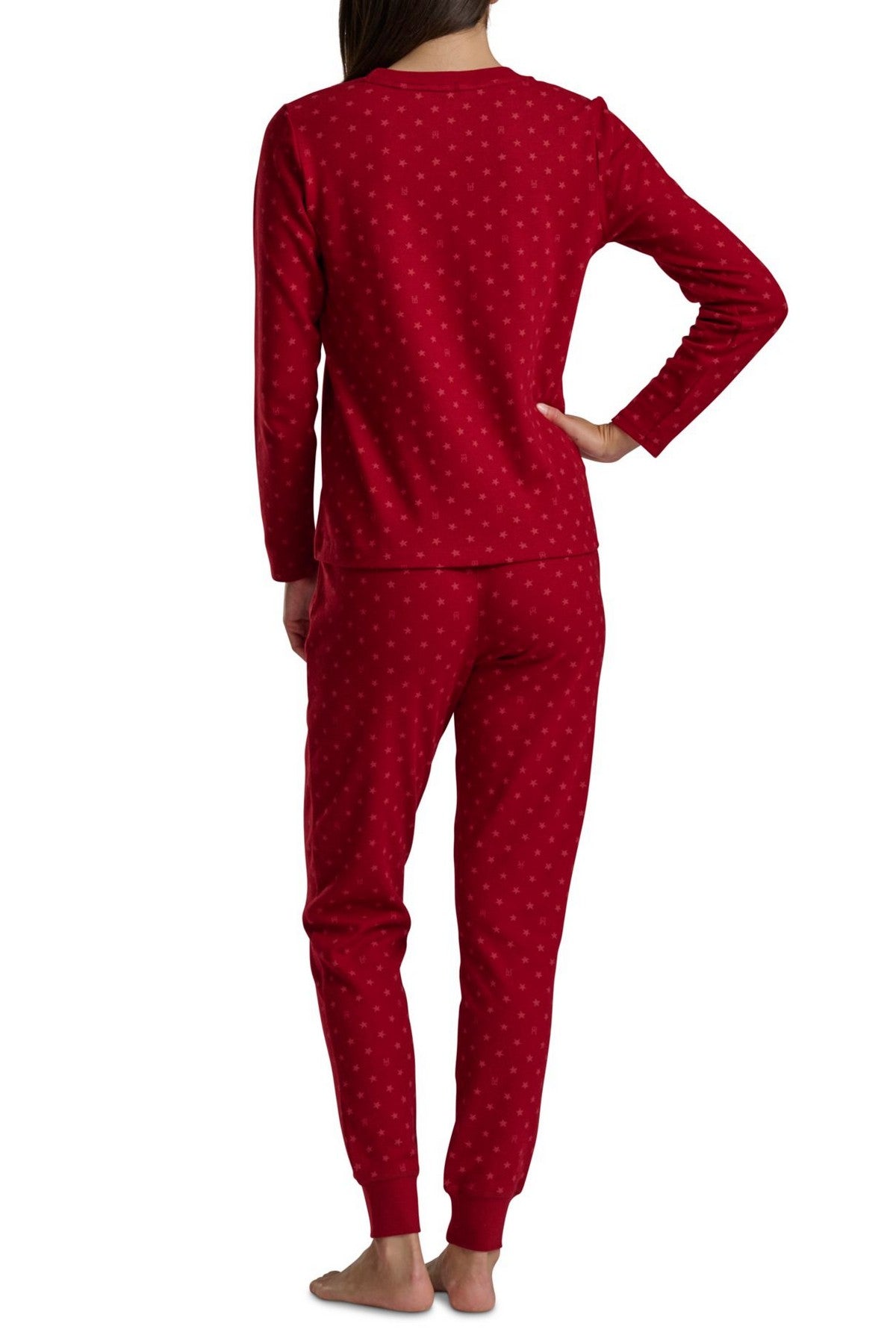 Бавовняна піжама 352870154 red Tommy Hilfiger вигляд ззаду