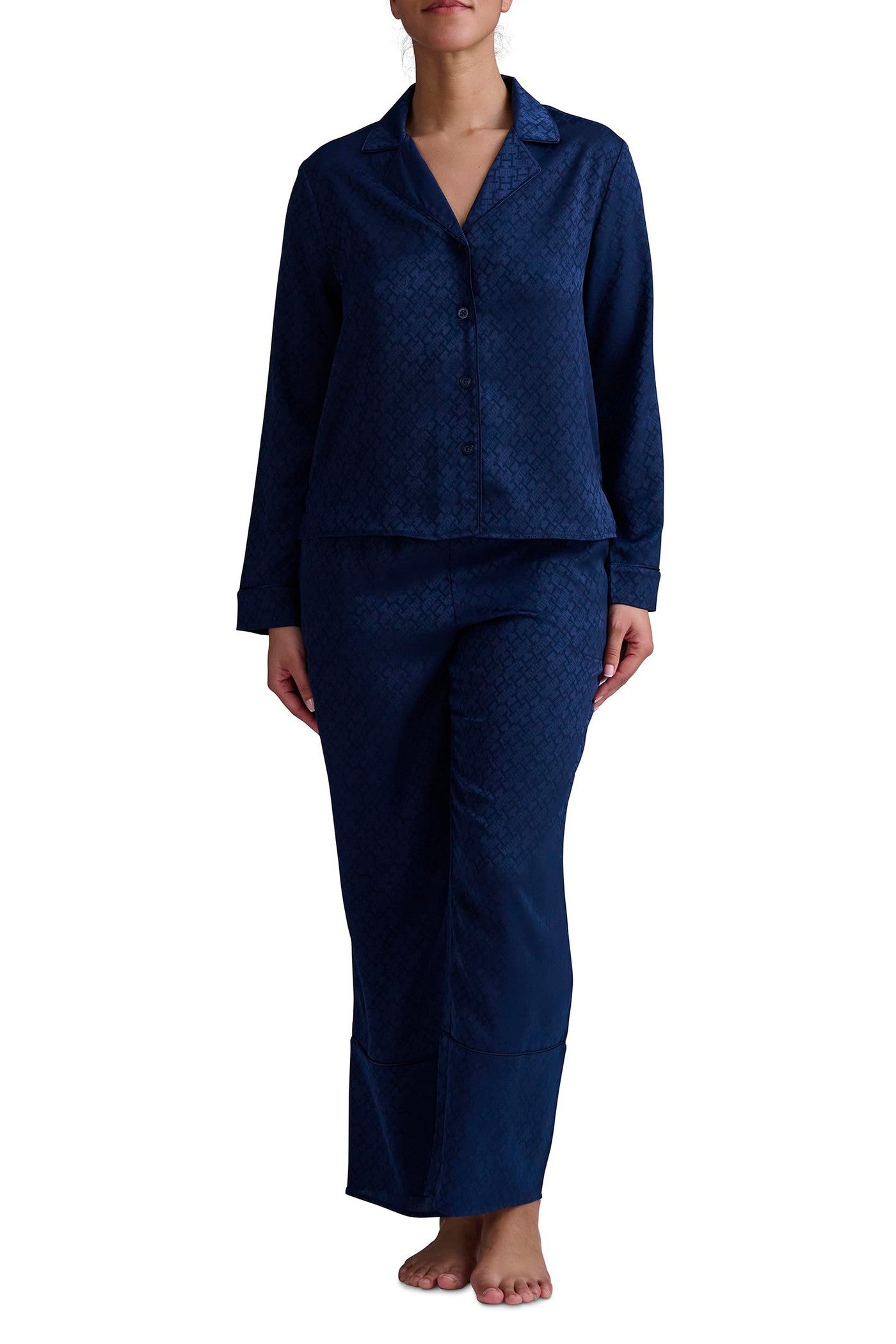 Сатиновая пижама 726654721 blue