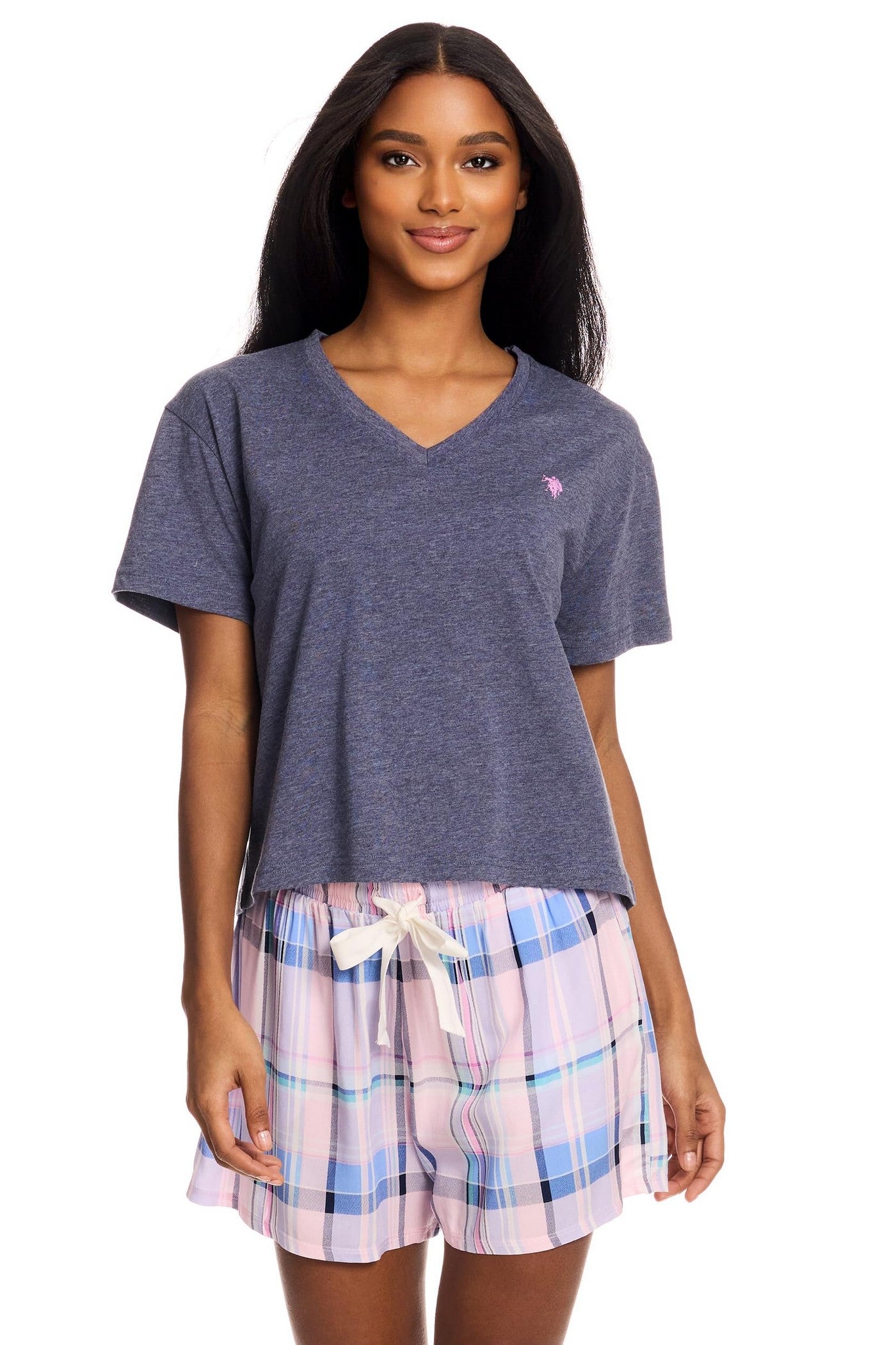 Пижама с шортами 736590803 blue