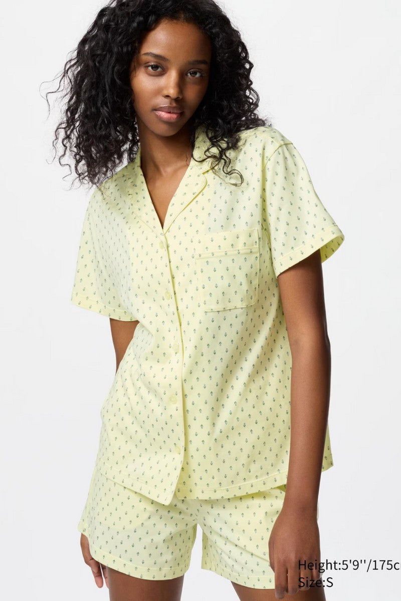 Хлопковая пижама 47344330 yellow