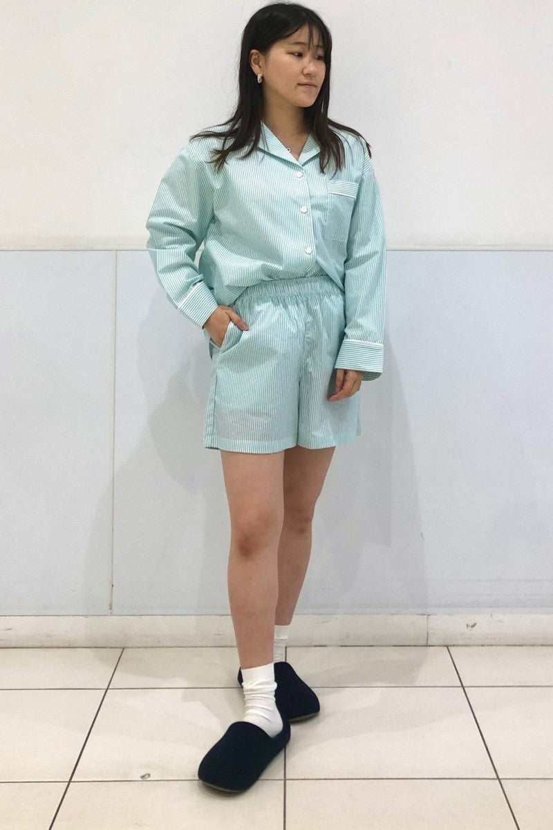 Хлопковая пижама 53210352 green