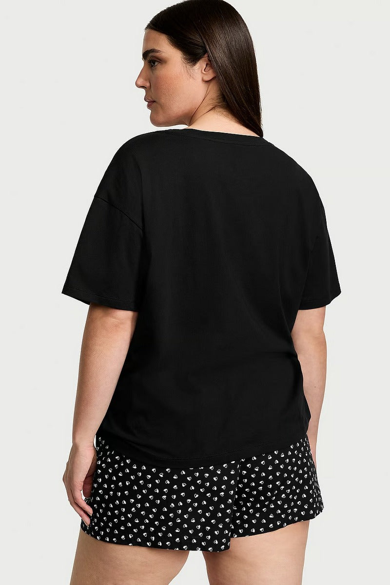 Бавовняна піжама 216714880 black