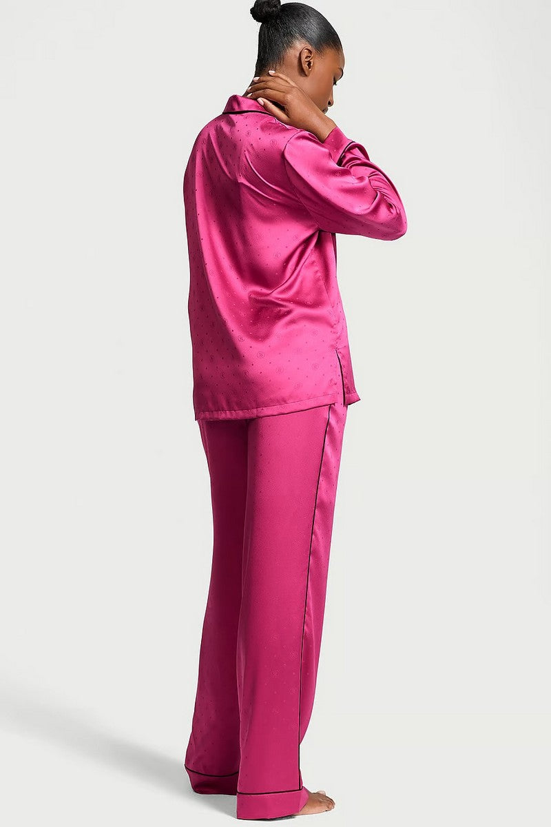 Атласная пижама 309322310 pink