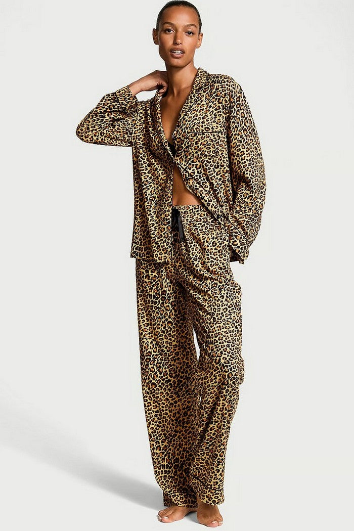 Фланелевая пижама 367275117 leopard