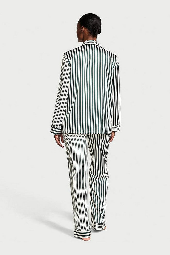 Сатиновая пижама 707412545 green