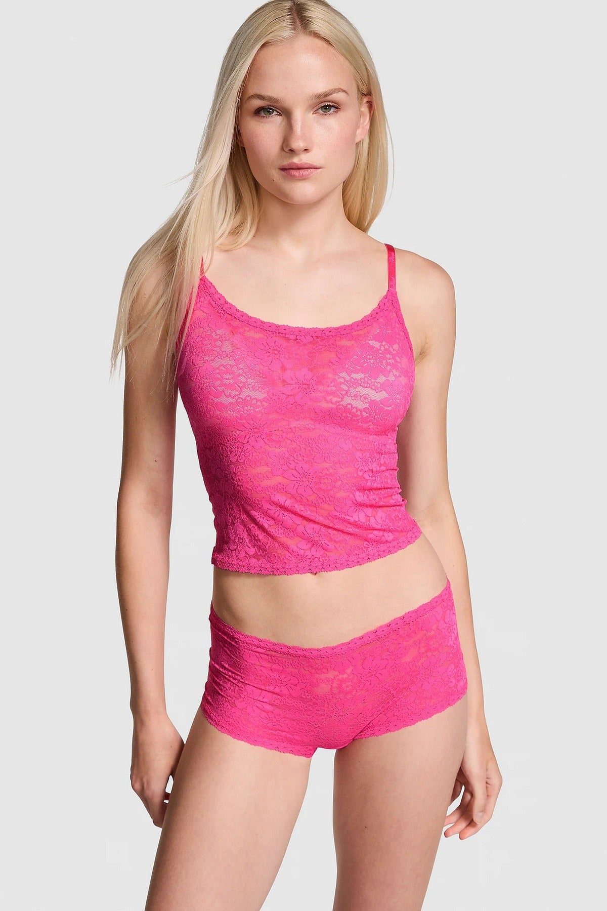 Кружевной комплект 8686089 pink