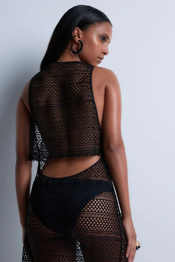 Пляжна сукня 4H63 By the Sea black Aubade виріз